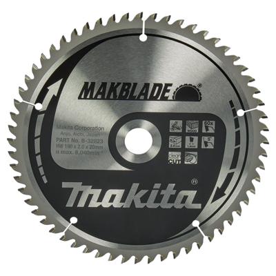 Makita Afkortzaagblad voor Hout | Makblade | Ø 190mm Asgat 20mm 60T - B-32823