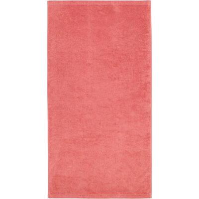 Cawö Cawo Lifestyle Uni Handdoek 50x100 koralle