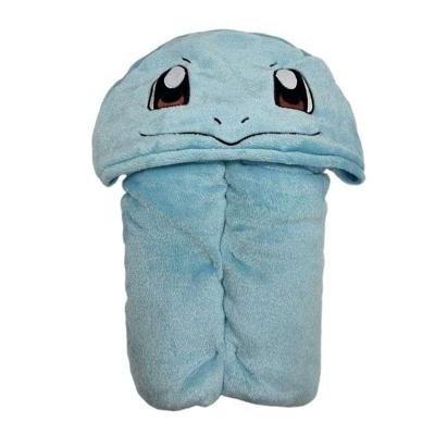 3D Fleece Deken met Capuchon - POKEMON - Squirtle - 120 x 150 cm - Zacht en kleurrijk 3D Fleece Deken met Capuchon - POKEMON - Squirtle - 120 x 150 cm - Zacht en kleurrijk