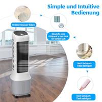 Be Cool Luchtkoeler 38 W (l x b x h) 279.2 x 308.5 x 938.2 mm Wit Bediening via App, Met afstandsbediening, LED-display, LED-indicatie, Timer, Oscillerend, Met - thumbnail