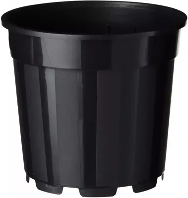 Nature container met afwatering zwart 3.1 liter 3 stuks Nature container met afwatering zwart 3.1 liter 3 stuks