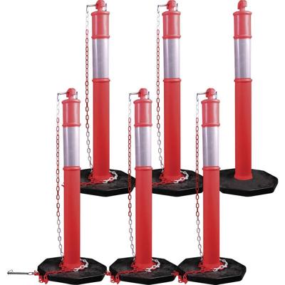 Kunzer 7APS06 7APS06 Set afsluitkleppen 6-delig Afsluitpaal Staat zelfstandig op de grond (Ø x h) 6 mm x 115 cm