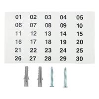 Burg Wächter Sleutelkast KC 20 C 35900 Aantal haken 20 Mat zwart - thumbnail