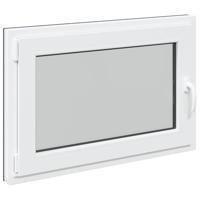 Kelderraam "RISOR" 90x50 cm draai-kiep DIN links antraciet - thumbnail