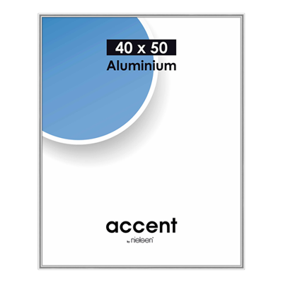 Nielsen Design Nielsen fotolijst 52523 accent glanzend zilver 40x50 cm