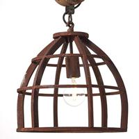 Brilliant Matrix 2 HK17186S55 Hanglamp LED E27 60 W Roest - thumbnail