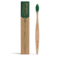 Georganics Toothbrush medium beechwood 1 Stuks - thumbnail