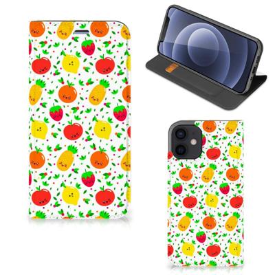 iPhone 12 Mini | Flip Style Cover | Fruits