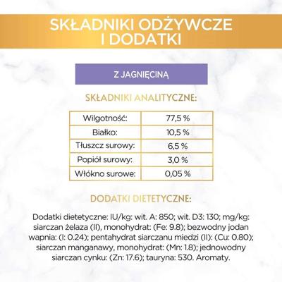 PURINA Gourmet Gold Mousse with lamb - nat kattenvoer - 85g