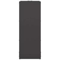 Brandhoutrek 40x30x80 cm koudgewalst staal zwart - thumbnail