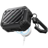 SUPCASE Hoesje voor AirPods Pro 2e/1e Generatie met Karabijnhaak & Reinigingsstaafje [MagSafe-Compatibel] [Militaire Bescherming] (UB Mag) Anti-Kras Harde Magnetische Hoes voor AirPods Pro 2/1, Zwart - thumbnail
