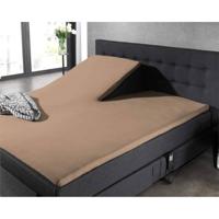 Dreamhouse Splittopper Katoen Hoeslaken Taupe 160 x 210 - thumbnail
