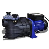 VidaXL Elektrische zwembadpomp 500w blauw - thumbnail