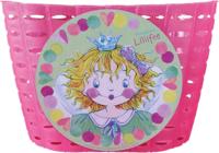 BIKE FASHION kinder fietsmand kids baskets "princess li lifee" plastic pink - thumbnail
