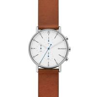 Horlogeband Skagen SKW6462 Leder Cognac 20mm - thumbnail