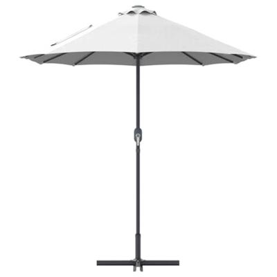 Tuinparasol Zand 380 x 196 x 235 cm Poedergecoat staal Tuinparasol Zand 380 x 196 x 235 cm Poedergecoat staal