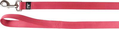 Hondenriem Ziggi 130cm Kersenrood 130 cm x 25 mm Flamingo Rood