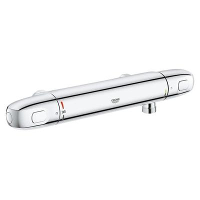 Grohe Grohtherm 1000 Douchethermostaat Hoh 12 cm Zonder Kopp. Chroom Grohe Grohtherm 1000 Douchethermostaat Hoh 12 cm Zonder Kopp. Chroom