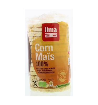 Lima Maiswafels dun rond bio 120 Gram