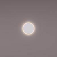 HIPP Design Toiletspiegel Rond 35 cm - Indirecte LED Verlichting 3000K - Extern Geschakeld - thumbnail