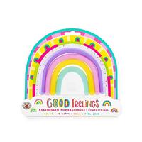 Regenboog Stretch Touwen Fidget, 6st. - thumbnail