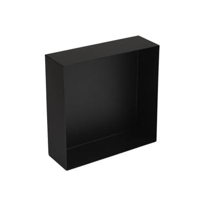 Plieger Inbox inbouwnis 30x30x10cm waterproof zwart 4330042