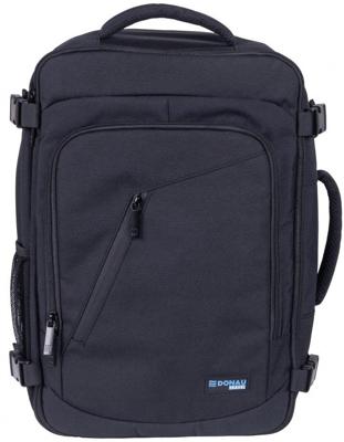 Donau Travel rugzak Warsaw, 23 l, 15,6 inch, zwart