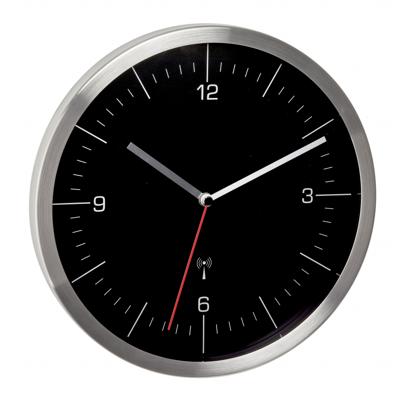 TFA Dostmann 60.3544.01 Wandklok Zendergestuurd 245 mm x 41 mm x 245 mm RVS Slepend uurwerk (geluidsloos) TFA Dostmann 60.3544.01 Wandklok Zendergestuurd 245 mm x 41 mm x 245 mm RVS Slepend uurwerk (geluidsloos)