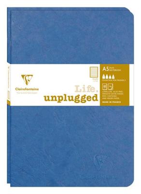 Schrift clairefontaine a5 lijn 96pag 90gr bl 2st Schrift clairefontaine a5 lijn 96pag 90gr bl 2st