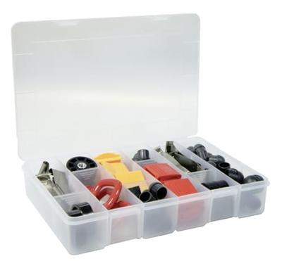 VISO Assortimentsdoos (l x b x h) 200 x 135 x 40 mm Aantal vakken: 21 Variabele onderverdeling Inhoud 1 stuk(s)