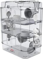 ZOLUX Rody3 trio 3-laags kooi - Voor hamsters, muizen en gerbils - L 41 x D 27 x H 53 cm - Wit - thumbnail