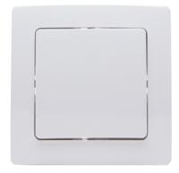 Kopp Free Control 822001214 1-kanaals Wandschakelaar Arctisch-wit - thumbnail
