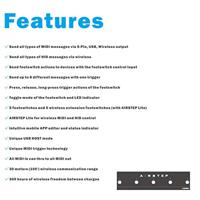 XSonic Airstep draadloze voetschakelaar en multi controller - thumbnail