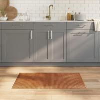 Vloerkleed rechthoekig 60x100 cm bamboe naturel - thumbnail