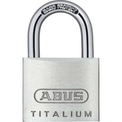Abus hangslot titalium 64ti/35 - 35mm, grijs - fietsslot