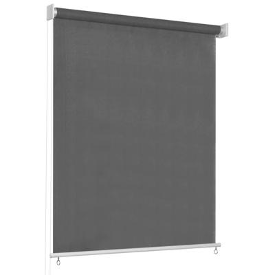 vidaXL Rolgordijn voor buiten 80x230 cm antracietkleurig vidaXL Rolgordijn voor buiten 80x230 cm antracietkleurig