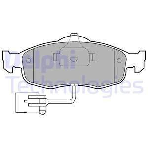 Remblokkenset, schijfrem LP781