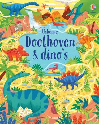 Usborne Doolhoven en dino's Usborne Doolhoven en dino's