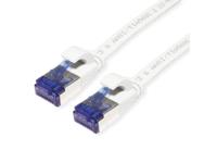 VALUE FTP patchkabel, Cat.6A (Class EA), extra plat, wit, 5 m - thumbnail