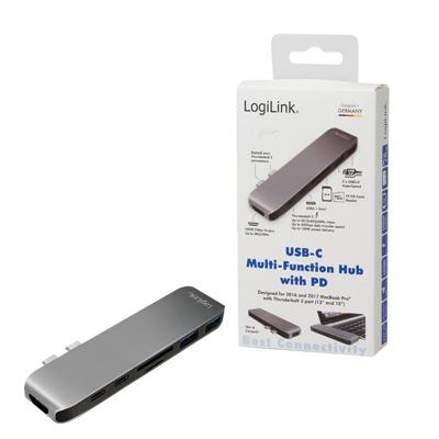 LogiLink UA0302 USB-C dockingstation Geschikt voor merk (dockingstation): Apple
