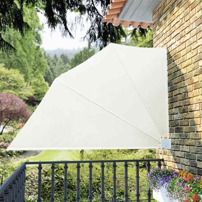 VidaXL Balkonscherm inklapbaar 160x240 cm crème VidaXL Balkonscherm inklapbaar 160x240 cm crème
