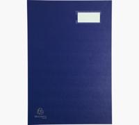 Exacompta handtekenmap voor ft 24 x 35 cm, uit karton overdekt met pvc, 20 indelingen, blauw - thumbnail