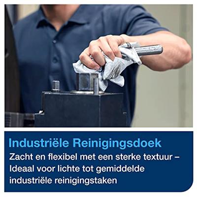 Tork Poetsdoek | ca. L110xB338 | wit | 1 laags, zonder reliëf | 1 stuk - 520372 520372 - thumbnail
