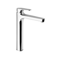 Wastafelmengkraan Sapho Corneli 1-hendel Recht Hoog 30.6 cm Chroom Sapho - thumbnail