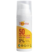 Derma Sun face lotion SPF50 50 Milliliter - thumbnail