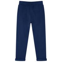 Kinderbroek met trekkoord 128 marineblauw - thumbnail