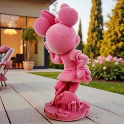 Disney Tuinbeeld 3d pluiz minnie