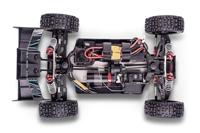 Carson Modellsport Virus 4.2 XL Zwart, Turquoise 1:8 RC auto Elektro Buggy 100% RTR 2,4 GHz Incl. accu, oplader en batterijen voor de zender - thumbnail