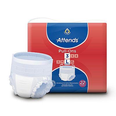 Attends Pull Ons /3 Large (22st)