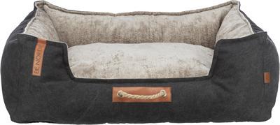 Trixie be nordic hondenmand fohr zwart/zand 100x80x30 cm